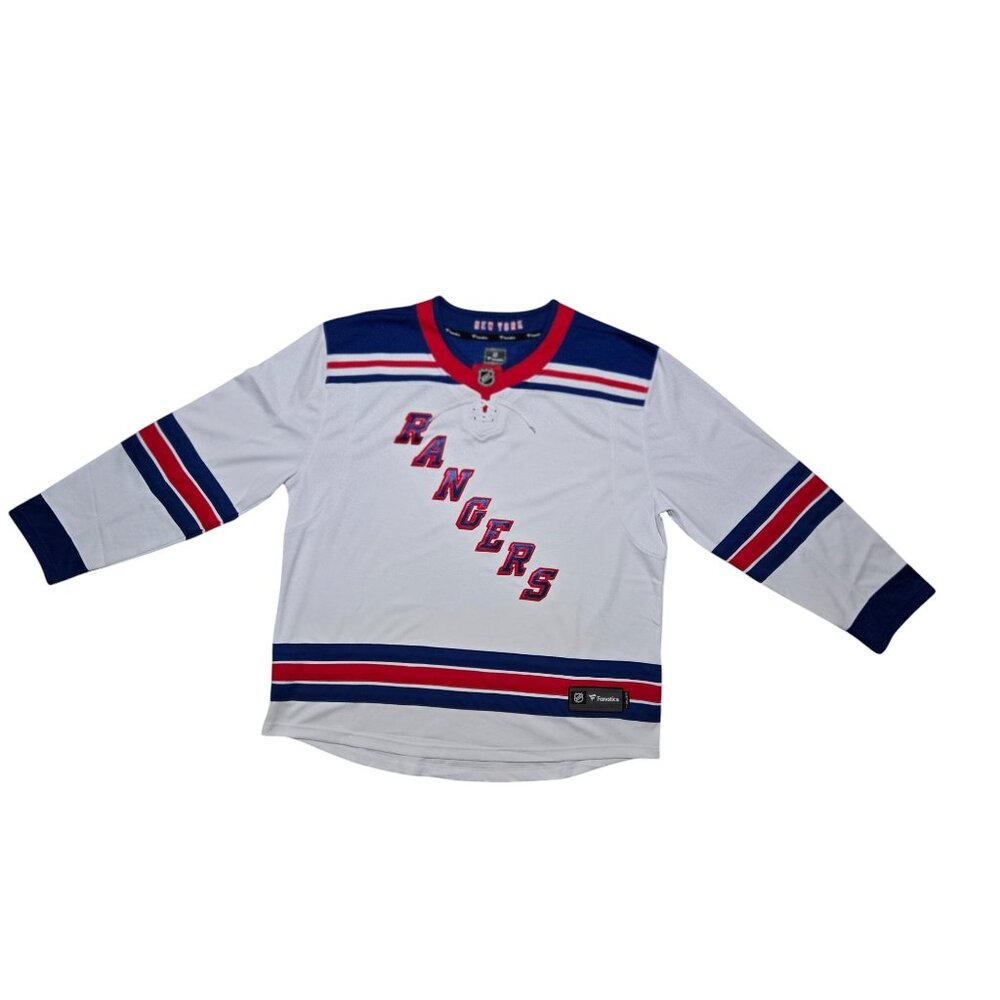 $135 Retail - New York Rangers - Stitched Front - 2XL Breakaway Jersey